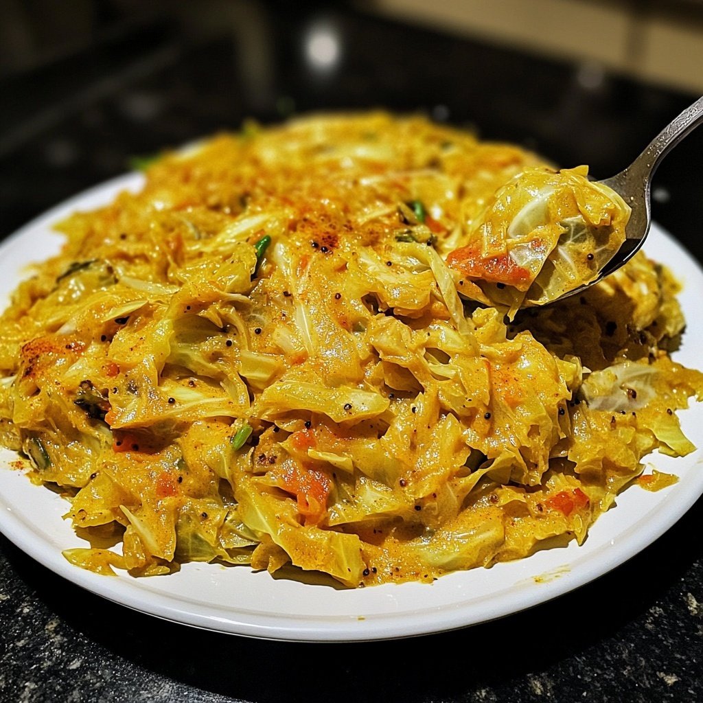 Creamy Cabbage Curry