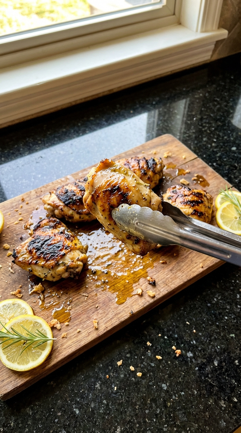 Grilled Lemon Herb Chicken