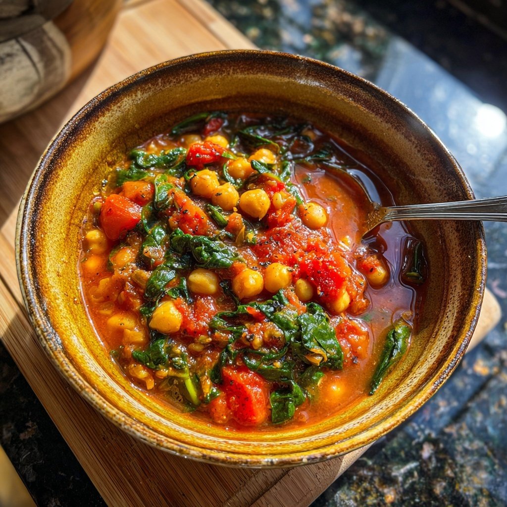 Easy Vegan Chickpea Stew