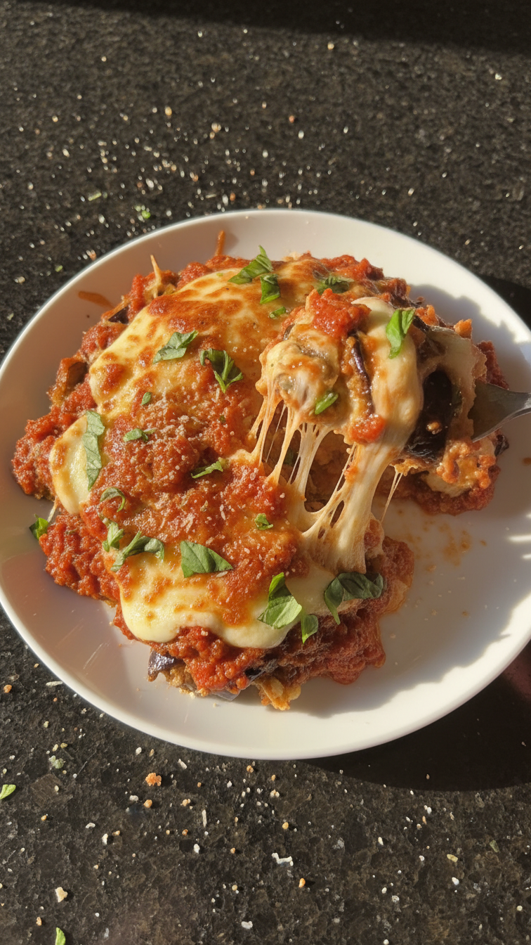 Mouthwatering Eggplant Parmesan