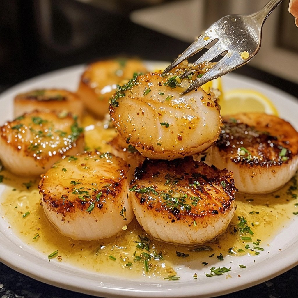 Brown Butter Scallops