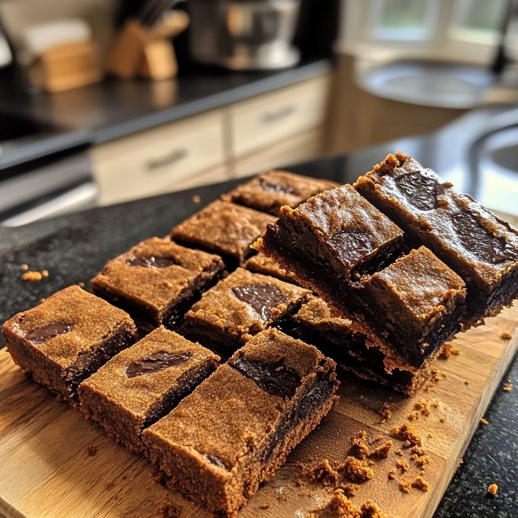 Chocolate Spice Lebkuchen Bars