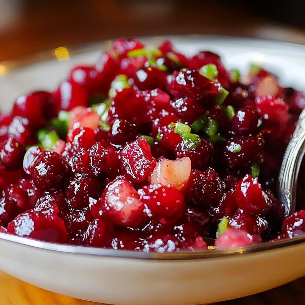 Zesty Cranberry Salsa