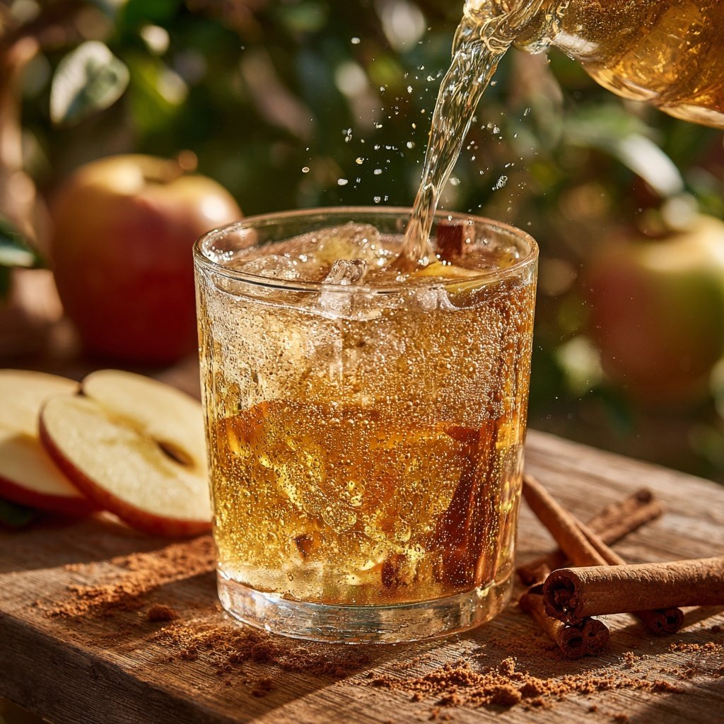 Maple Spiced Apple Fizz