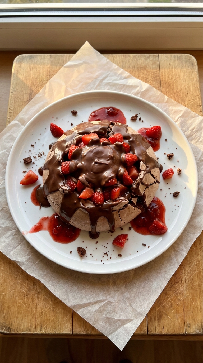 Dubai Chocolate Strawberry Burst