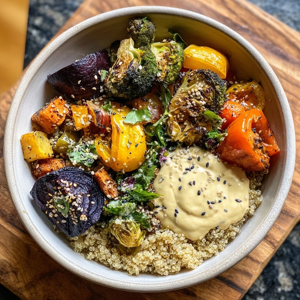 Roasted Veggie Power Bowl