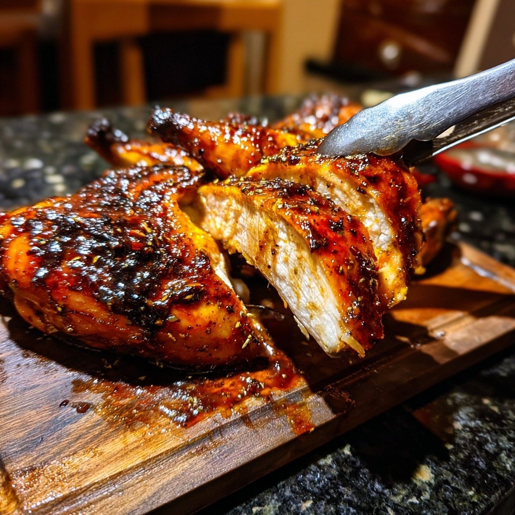 Balsamic Glazed Roasted Chicken