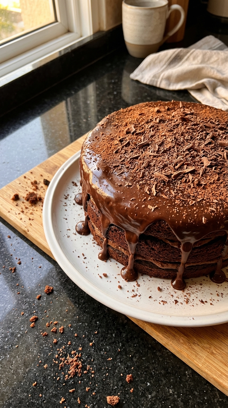Decadent Chocolate Fudge Cake