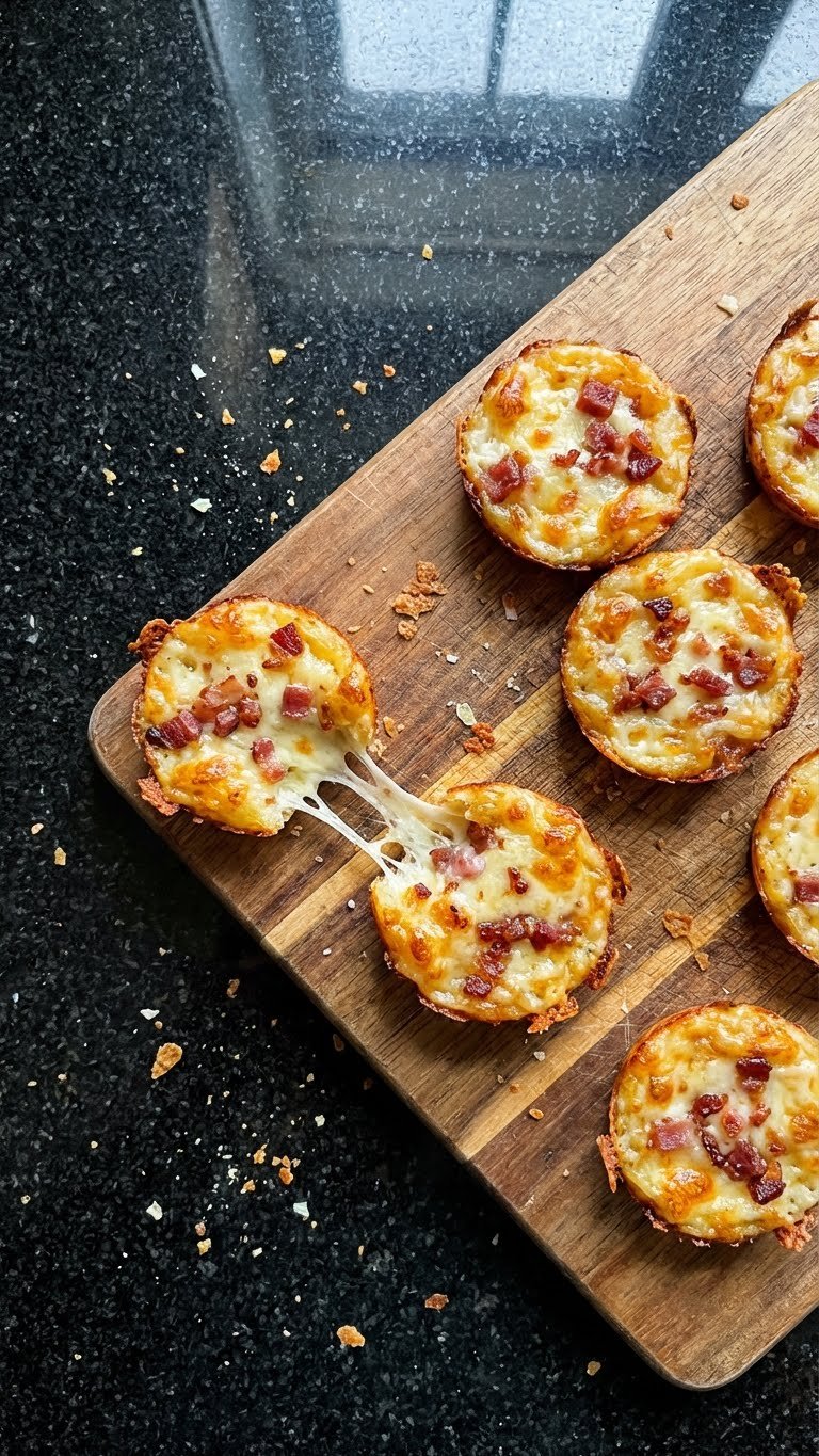 Savory Pancetta and Cheese Bites