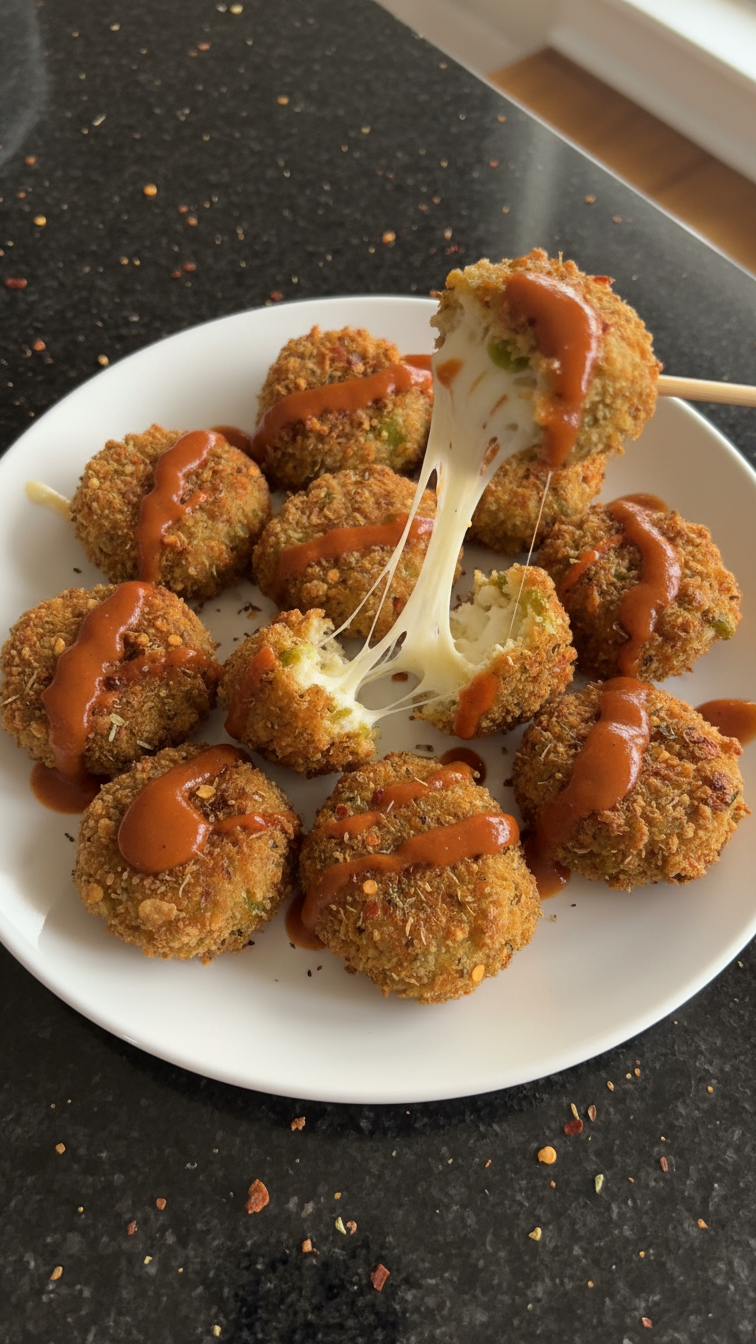 Buffalo Vegan Jalapeno Poppers