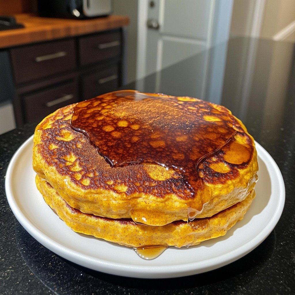 Pumpkin Ricotta Pancakes