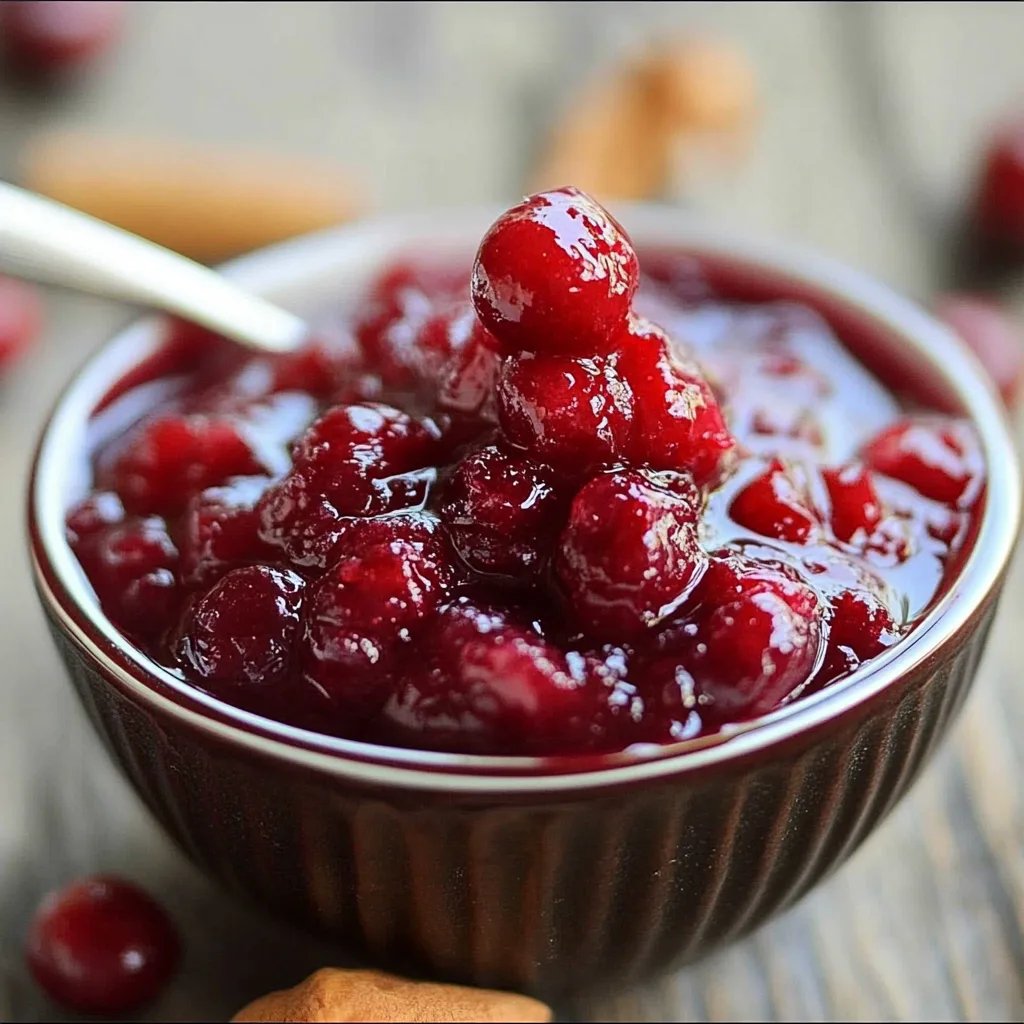 Tasty Christmas Cranberry Sauce