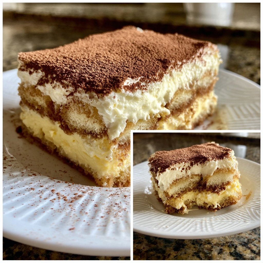 Limoncello Tiramisu with Mascarpone Cream