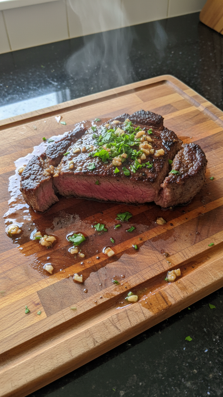Succulent Garlic Butter Steak