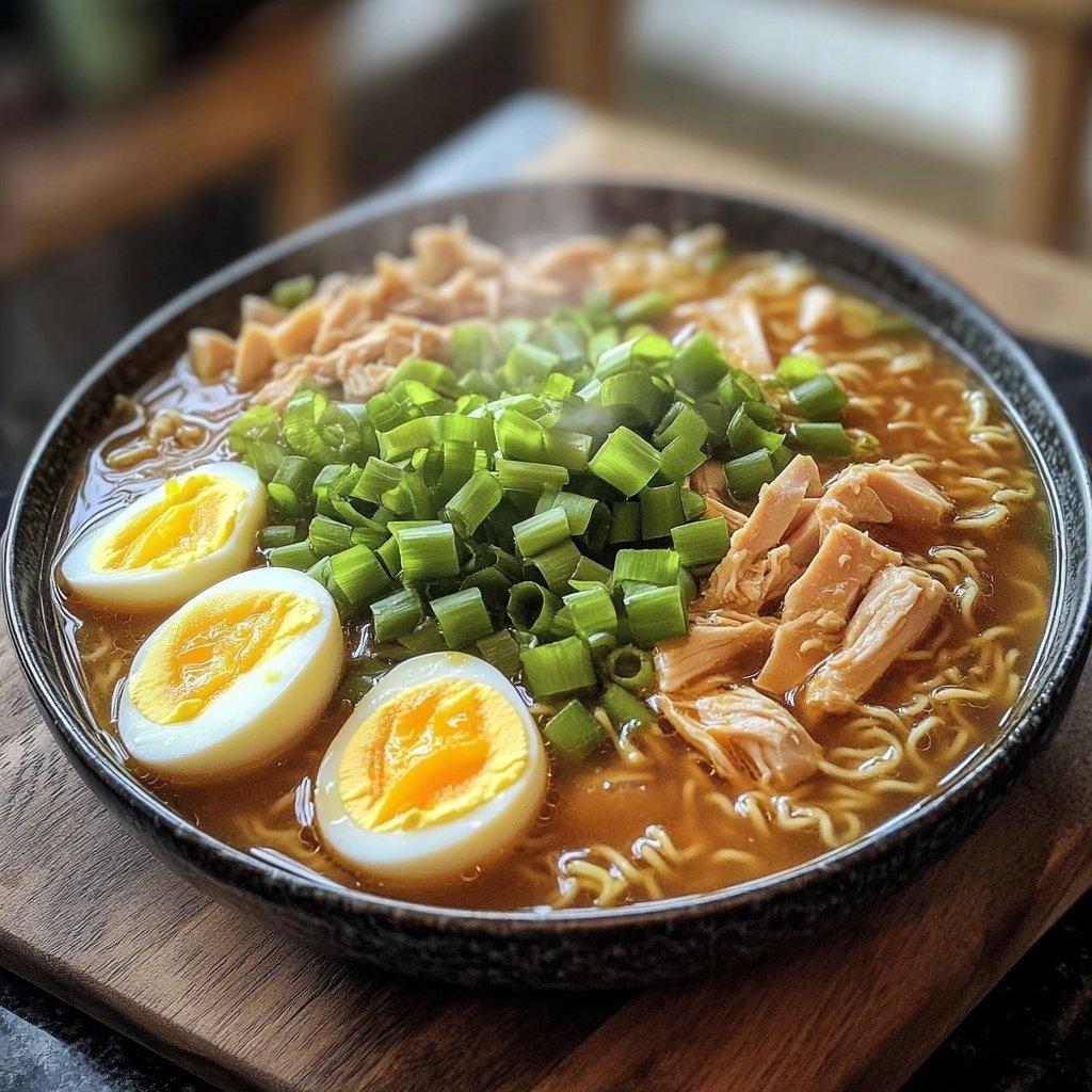 Easy Chicken Ramen Soup