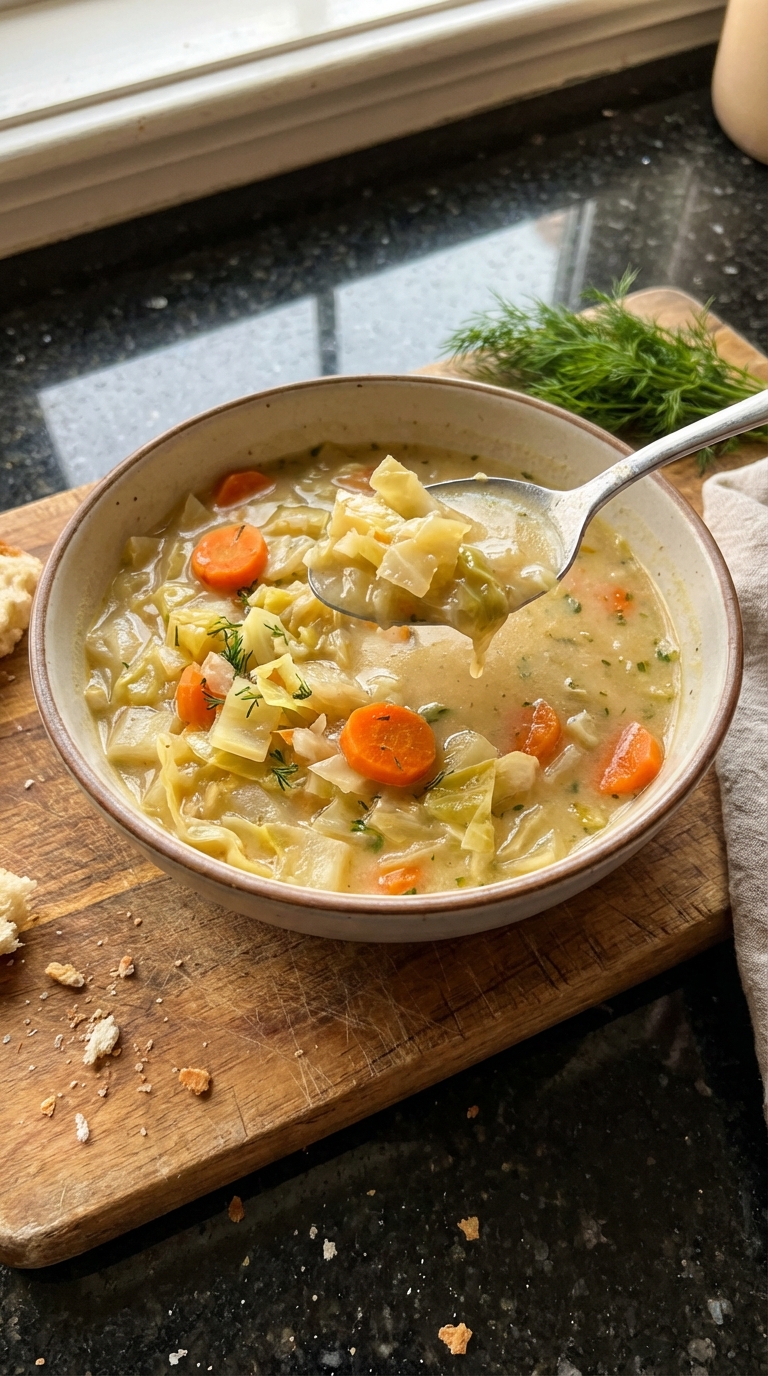 Cabbage and Carrot Soup