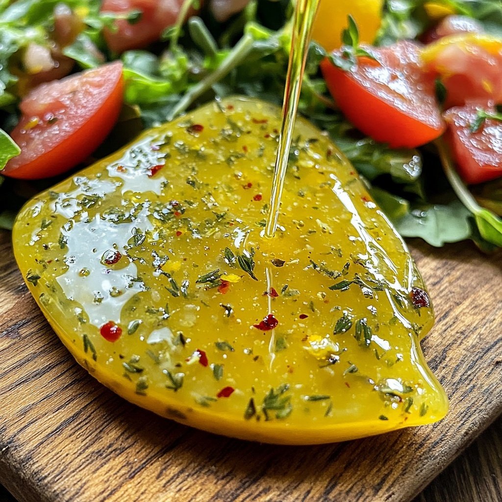 Meyer Lemon Honey Thyme Vinaigrette
